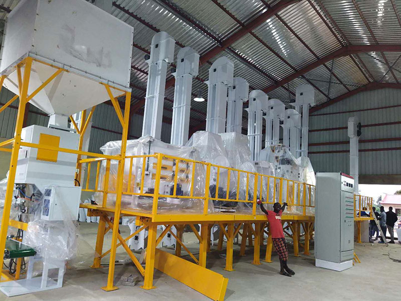Display Of Pingle Grain Processing Projects