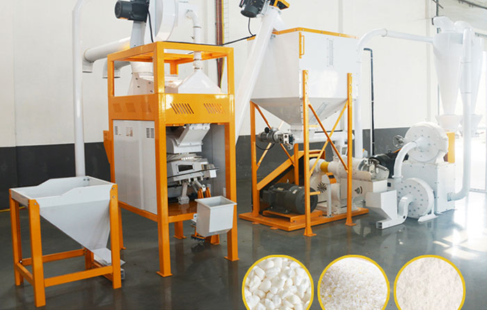 Conjuntos completos de triturador de farinha